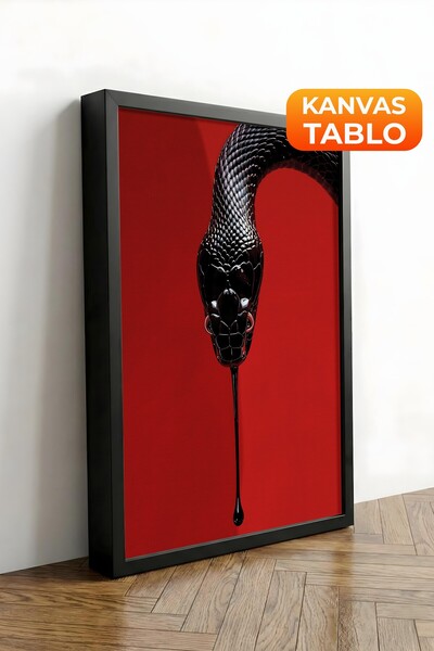 Postifull Pictură de perete, Tablou pe pânză cu ramă neagră de lux, Seria Rit...