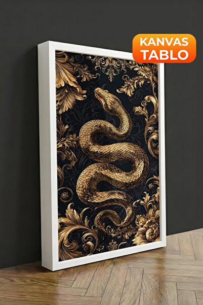 Postifull Pictură murală, Tablou pe pânză cu ramă albă de lux, Seria Ritual, ...