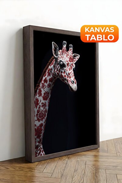 Postifull Zidna slika, luksuzna slika na platnu u smeđem okviru, serija ritua...