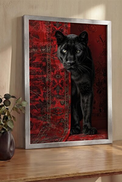 Postifull Wall Painting, Luxury Silver Framed Painting and Poster, Ritual Ser...