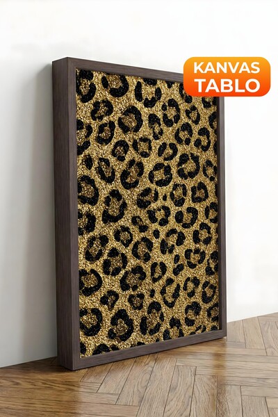 Postifull Zidna slika, luksuzna slika na platnu u smeđem okviru, serija ritua...