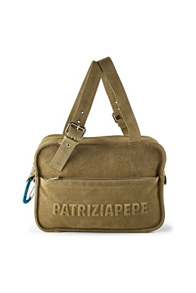 Patrizia Pepe (Im)Perfection Schultertasche Leder 35 cm