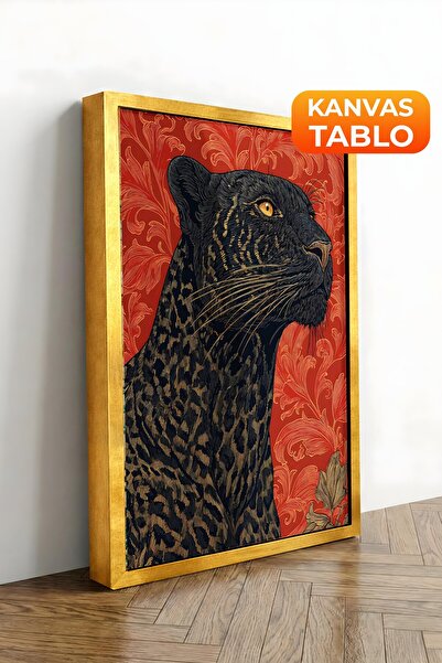 Postifull Zidna slika, luksuzna slika na platnu sa zlatnim okvirom, serija ri...