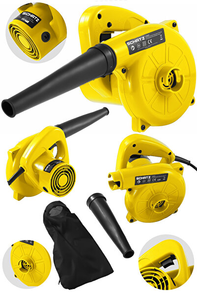 Schatz 450W 6 Kademe Devir Ayarlı Elektrikli Hava Körüğü Yaprak Üfleme Bilgis...