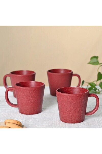 EHA Earth Friendly Majestic Cup | Made with Rice Husk | Microwave Safe | 375 ...