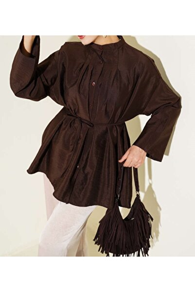 Burcia Parachute Shirt with Front Pockets