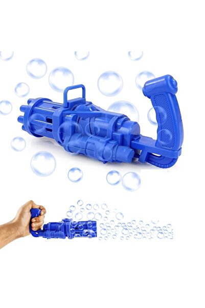 Kuzey MAVİ ÇOKLU KÖPÜK ATAN KÖPÜK TABANCASI BLUE BUBBLES GUN BANDIRMALI PİLLİ...