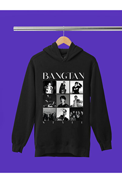 MAGORS سويت شيرت للأطفال مطبوع عليه BTS BANGTHAN BOYS ذو 3 خيوط ونسيج ناعم عا...