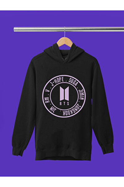 MAGORS سويت شيرت للأطفال مطبوع عليه BTS BANGTHAN BOYS ذو 3 خيوط ونسيج ناعم عا...