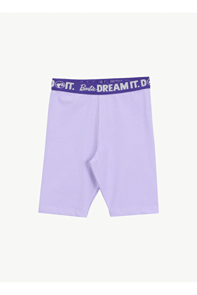 Barbie Lila Kız Çocuk Tayt BRB6SG-TYT6439