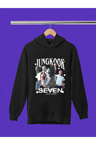 MAGORS سويت شيرت للأطفال مطبوع عليه BTS BANGTHAN BOYS ذو 3 خيوط ونسيج ناعم عا...