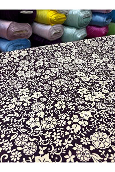 MEKİK MANİFATURA Țesătură creponată (Koşiba) cu model, 110 cm lățime