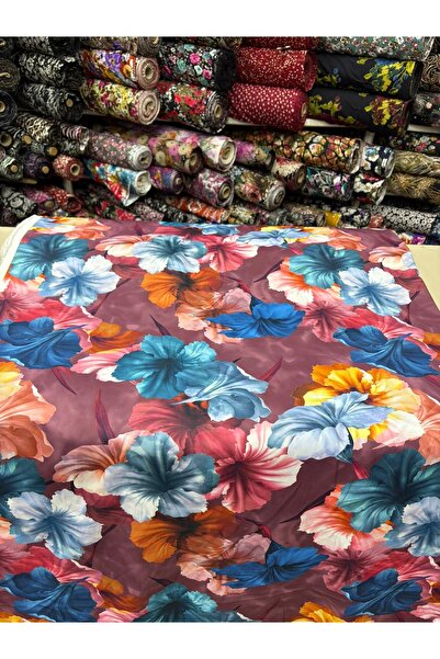 MEKİK MANİFATURA Țesătură JESIKA cu model, lățime dublă 150 cm, în lățime.