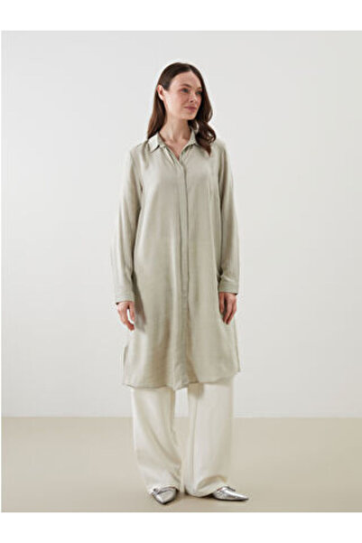 LC Waikiki Modanova Sezon Green Women's Shirt Tunic