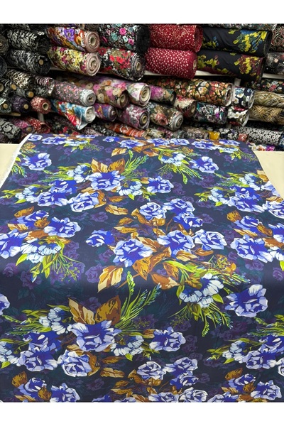 MEKİK MANİFATURA Țesătură JESIKA cu model, lățime dublă 150 cm, în lățime.