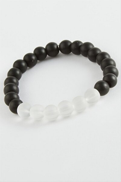 ZERO LAND سوار من الحجر الطبيعي من الكوارتز الأونيكس من ستوروزال (64007) - أسود