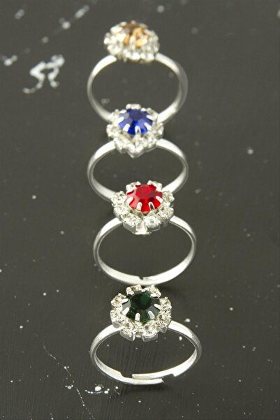 ZERO LAND Storozal Crystal Stone Joint Ring (61000) - Blue