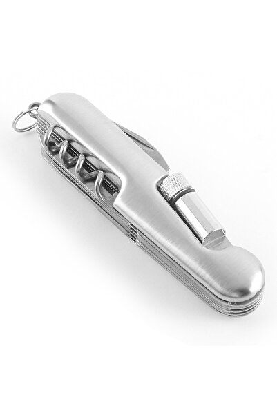 YclShop Işıklı cep çakısı 11 parça çakı fonksiyonlu kamp çakısı avcı çakısı b...