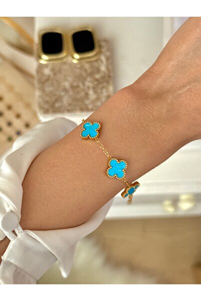 YOUES JEWELRY 316L Steel Hologram Pearlescent Bracelet Women Men Unisex Brace...