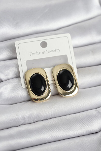shopwave Black Color Square Model Vintage Women's Earrings