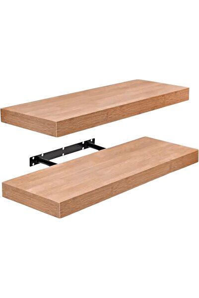 Feelings Wall Shelf, Floating Rectangle (BEIGE, 100CM)