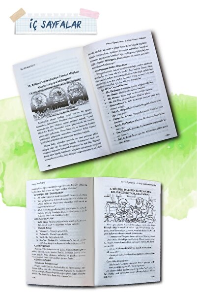 Antoloji Yayınları Dinimi Öğreniyorum - 8 Kitap - Çocuk Dini Eğitim Seti – Namaz, Peygamberimiz, İman ve Değerler