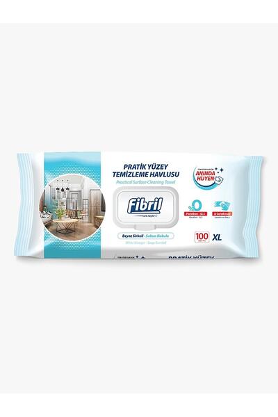 Fibril Кърпички за почистване на повърхности, с аромат на бял оцет и сапун, 1...