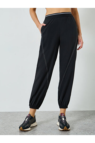 Styli Contrast Stripe Waist Detail Joggers