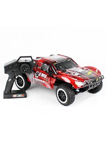 REMO 1/10 4WD Off Road Short Course Kırmızı Elektirikli RC Araba, 1022R