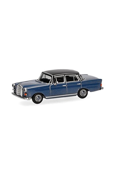 Herpa 430739-004, 1/87 Mercedes 200 Kırlangıç Kasa Mavi-Beyaz küçük araba modeli
