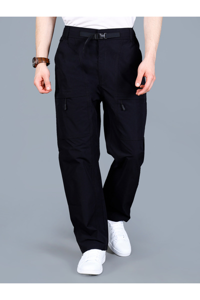 Fort Collins By Styli Men's Cargo Track Pant