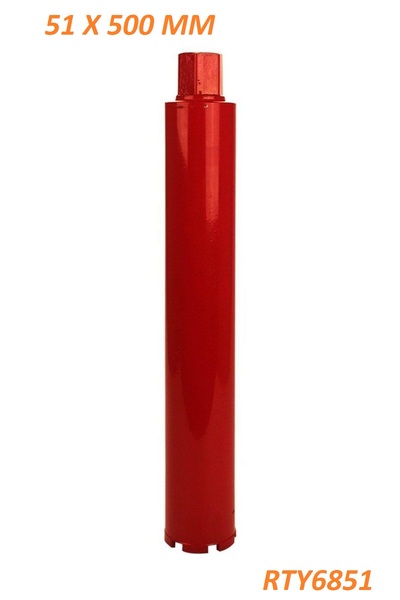 Rtrmax / Rty6851 Karot Makinası Ucu 51 mm x 500