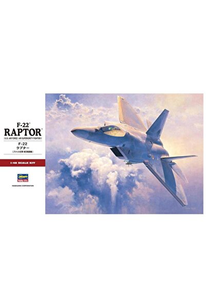 Hasegawa 1/48 F-22 Raptor Savaş Uçağı Maketi, 07245