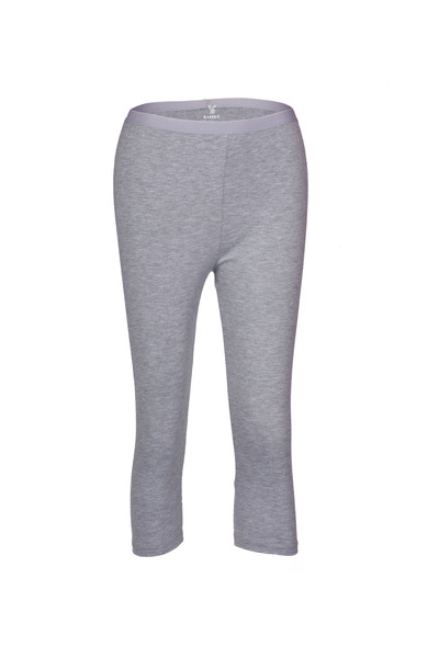 KAİZEN Women's grey Bermuda shorts, modal fabric