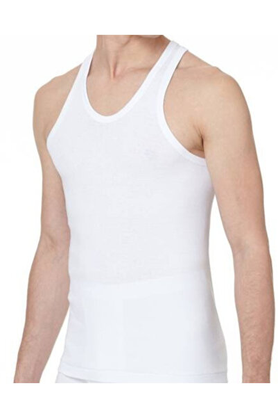 KAİZEN 3 قطع بلوزة داخلية رجالي علاقي أبيض