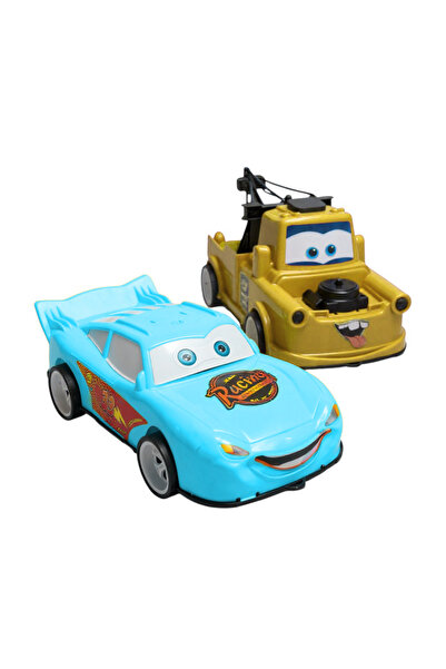 MASTPAD Set 2 masinute jucarie pentru copii, tip cars cu personaje animate, 3...