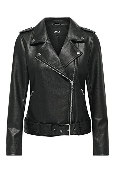 ONLY ONLMILLE FAUX LEATHER BIKER JACKET OTW 15357332