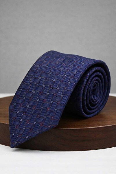 Kravatkolik Prune - Cravată pătrată bleumarin