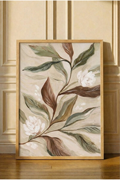 artera casa Bohem Botanik Çiçekli Duvar Tablosu