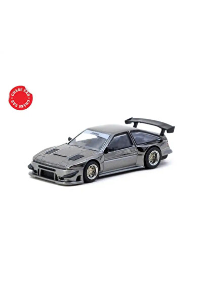 Tarmac Works سيارة تويوتا سبرينتر تروينو AE86 واسعة الهيكل باللون الأسود والر...