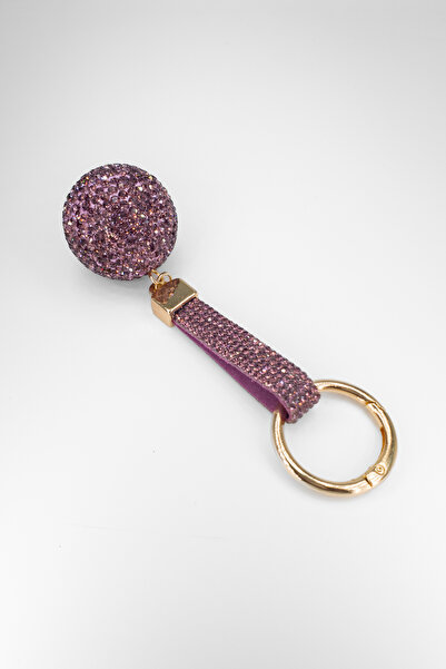Stella Fortis Crystal Stone Sphere Women's Keychain – 4 Color Options |   Sta...