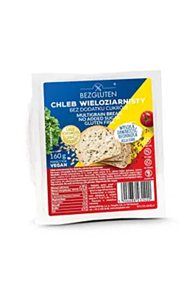BEZGLUTEN Pâine multicereale fără zahăr adăugat, fără gluten 160g