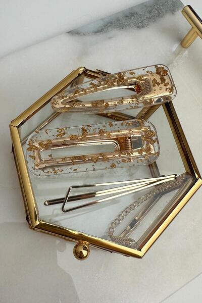 Modex 3-Piece Pearlescent Metal Side Buckle (Size: 6.5cm)