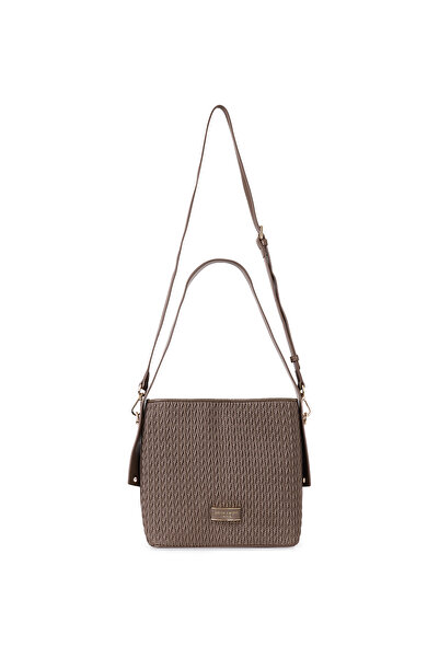 Pierre Cardin Mink Zipper Closure Adjustable Removable Strap Quilted Women's ...