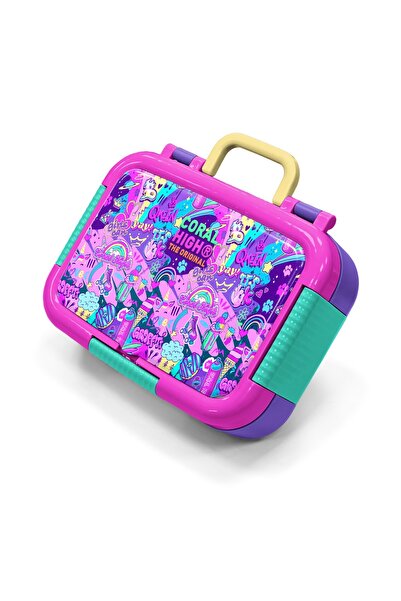 Coral High Kids Graffiti Patterned Stainless Steel Lunch Box 39268