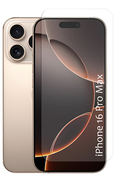 Generic Apple iPhone 16 Pro Max - Tempered Glass Screen Protector