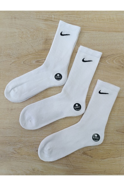 Ünlü Sports Socks Coton Seamless Complete Towel 3 Pairs