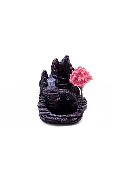 Epilons مبخرة سيراميك على شكل شلال للعلاج بالروائح مع تدفق عكسي