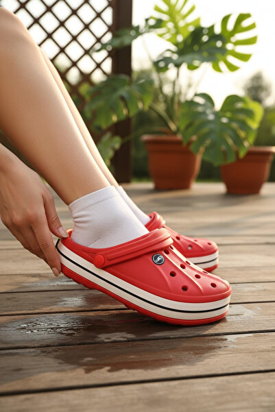 Moda fiesta Red Cross Slippers – Orthopedic, Non-Slip Sole, Daily Home & Gard...