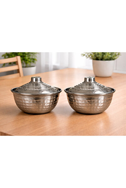 Kıraçsan 2 Adet Paslanmaz Çelik Şekerlik